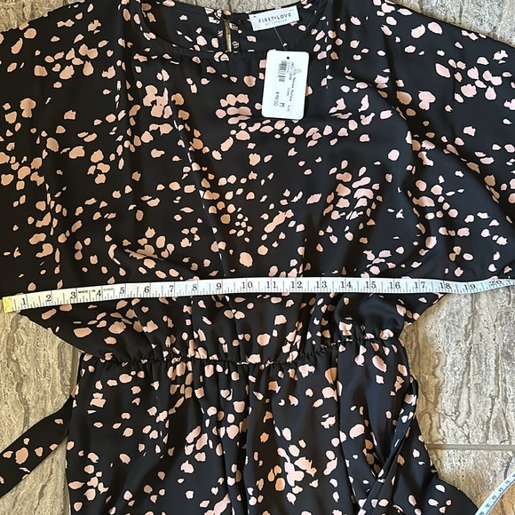 Women’s First Love by Lovelyn Dress Size M Black & Beige NWT! - Picture 8 of 9